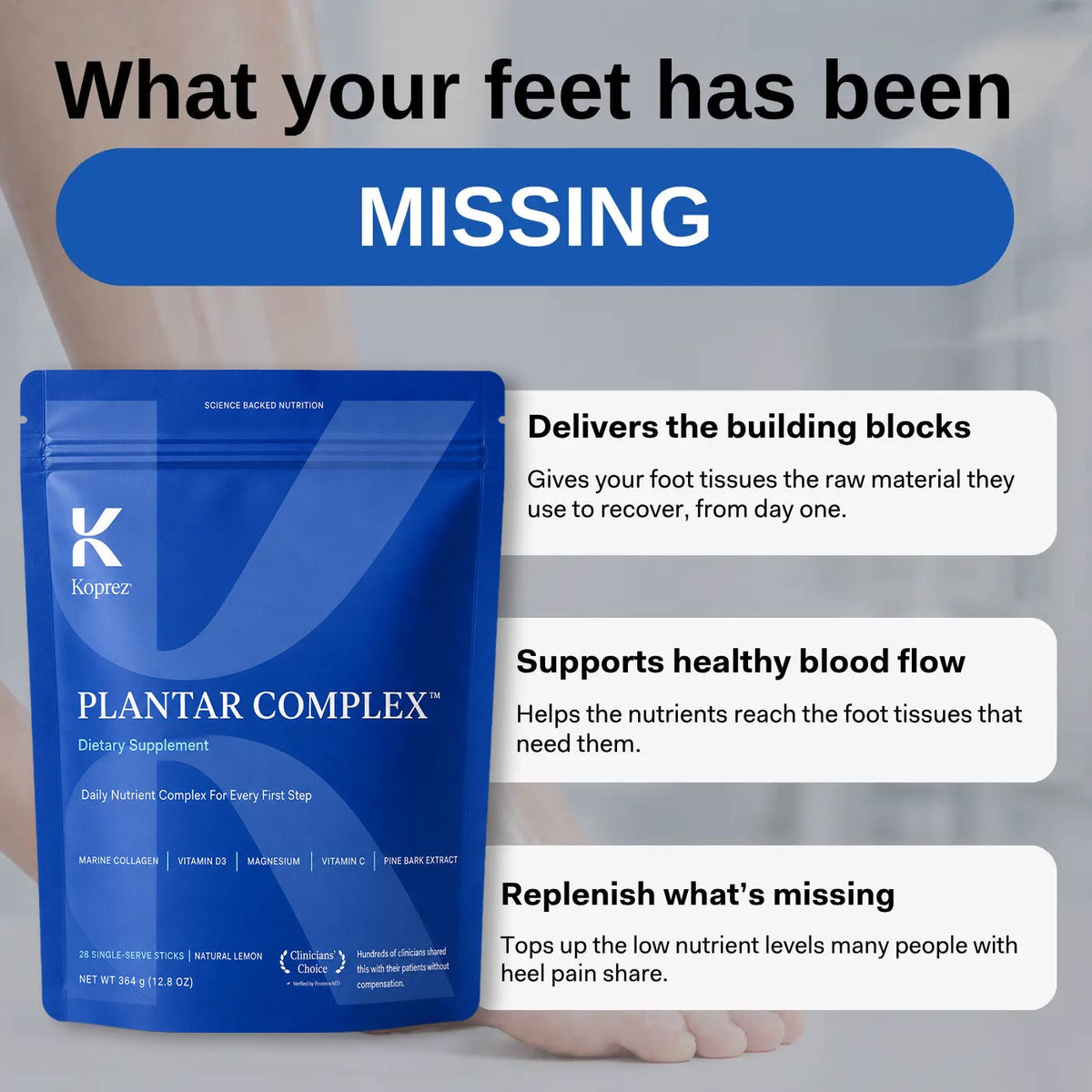 Plantar Support Complex Supplement