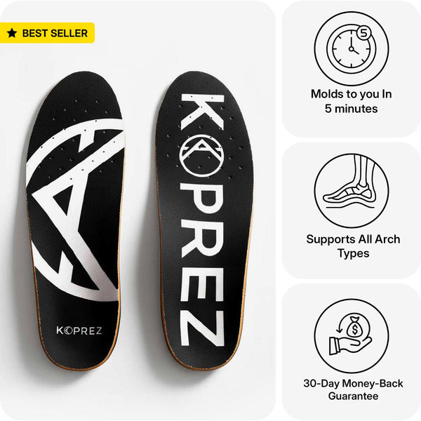 Custom-Fit Orthotic Insoles