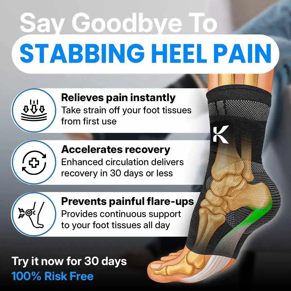 Plantar Fasciitis Compression Foot Sleeve