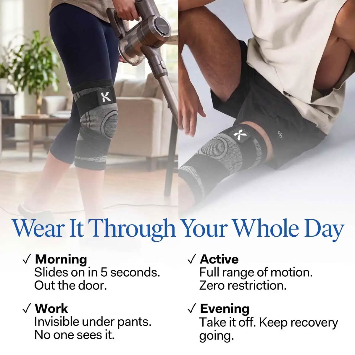 Compression Knee Sleeves (Pair)