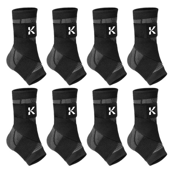 Compression Foot Sleeves — 8 Pack