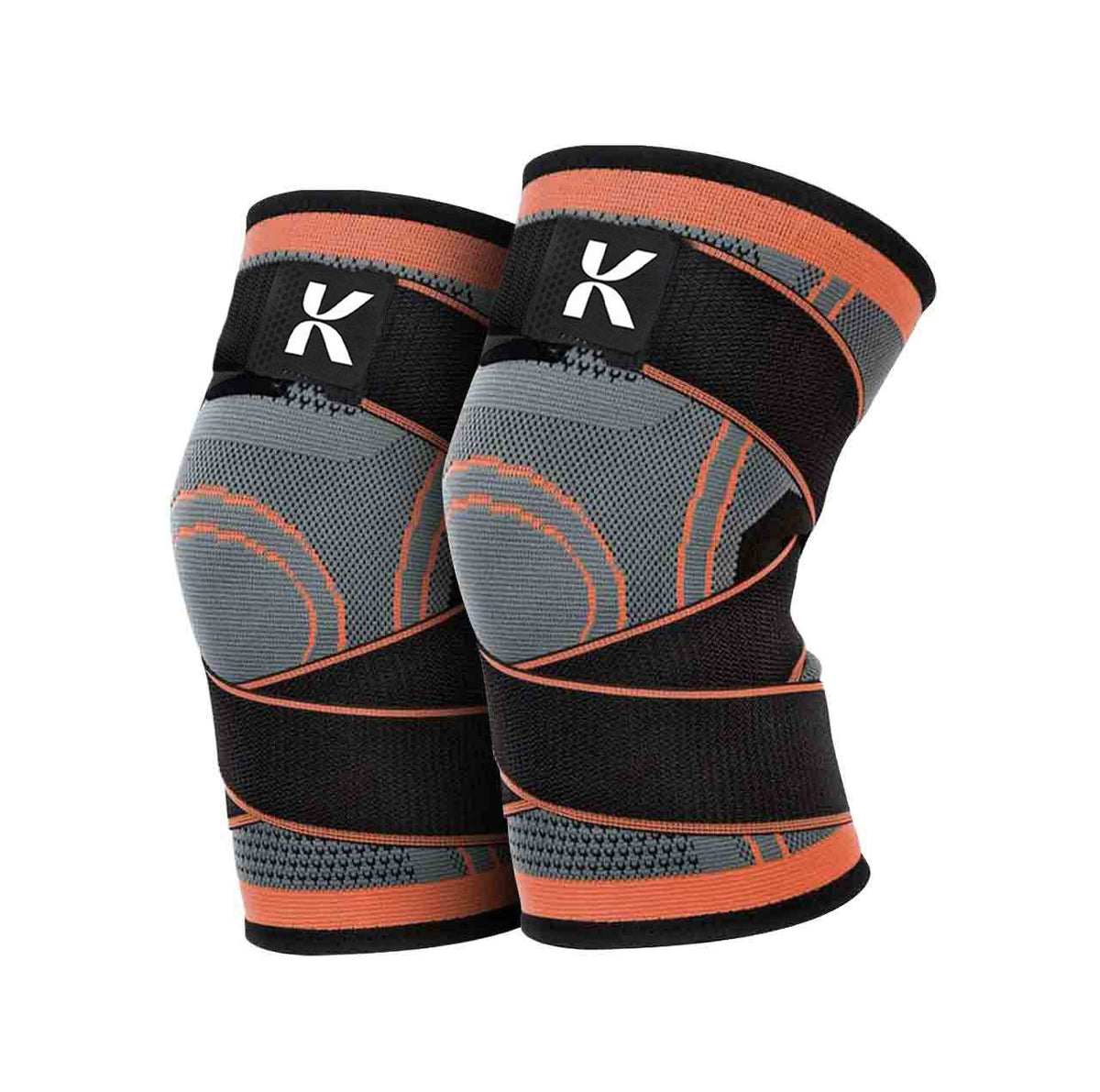 Compression Knee Sleeves — 2 Pack
