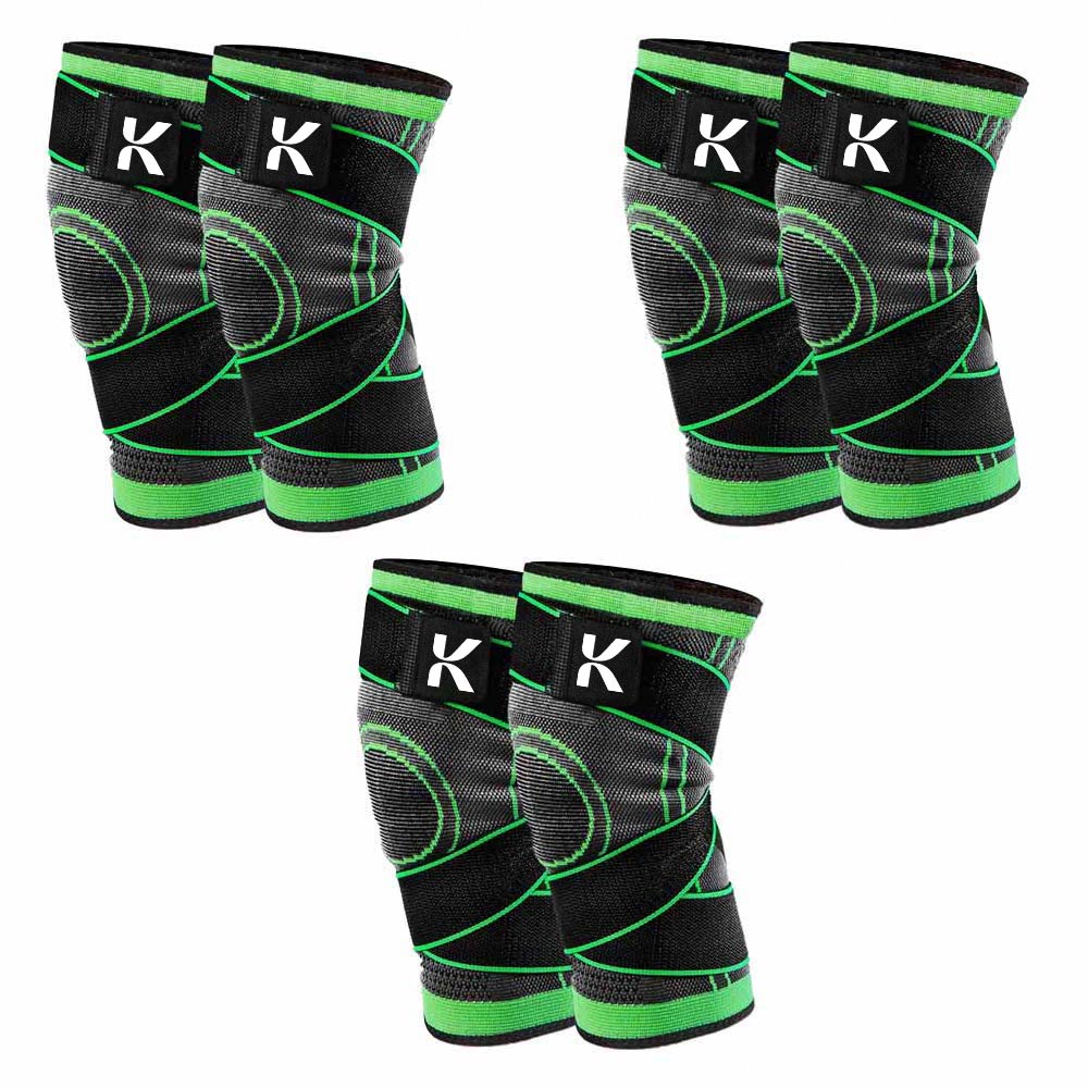 Compression Knee Sleeves — 6 Pack