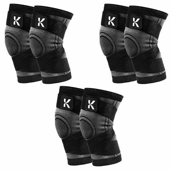 Compression Knee Sleeves — 6 Pack